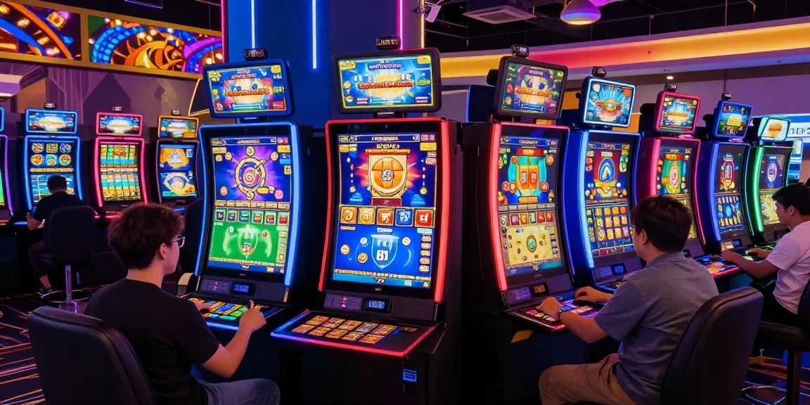 Players enjoying situs slot gacor in a dynamic online casino environment.