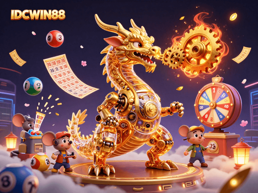 Play exciting games at IDCWIN88 with thrilling lottery balls and golden rewards in action.