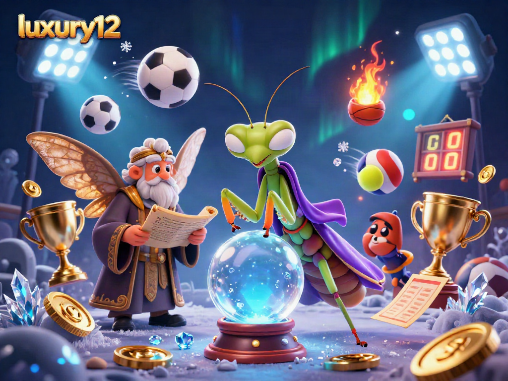 Engage with luxury12 as the fortune teller reveals bets through 3D sports elements