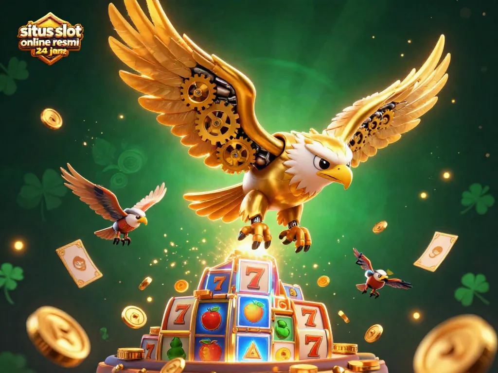 Engage with the thrill of situs slot online resmi 24 jam featuring dynamic slot game reels and lucky symbols.