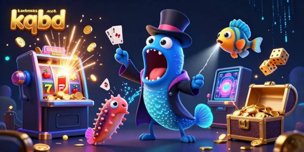 Experience thrilling magic with keonhacai.net kqbd featuring unique sea creatures amidst a casino explosion.