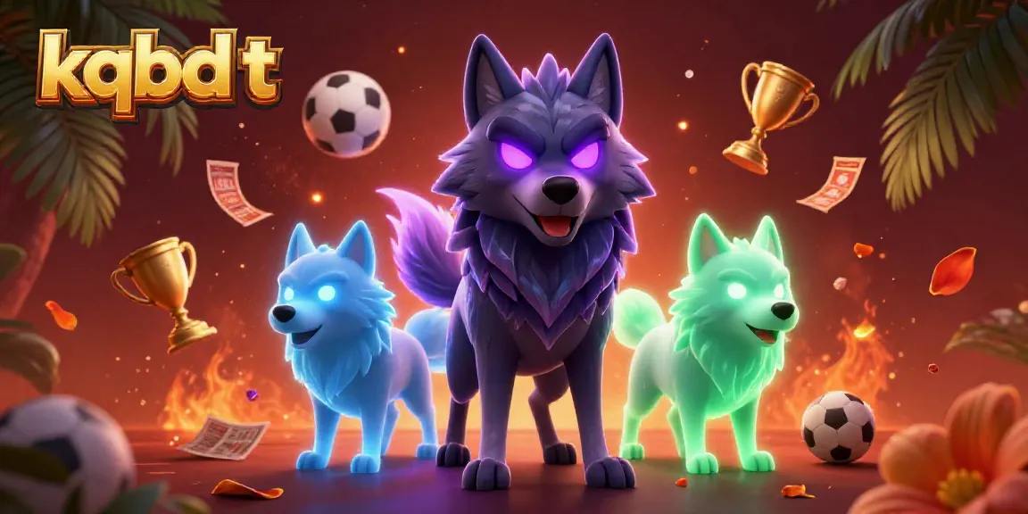 Watch thrilling kqbd t sports betting action in a vibrant 3D illustration with energetic characters.