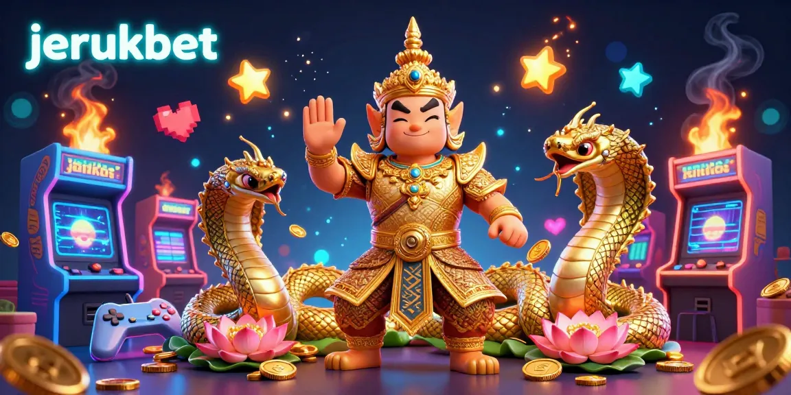 Jelajahi jerukbet, platform permainan online aman dengan elemen visual menarik.