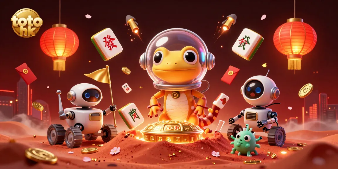 Selami dunia toto hk dengan gecko luar angkasa menemukan kasino emas tak terlihat di Mars.