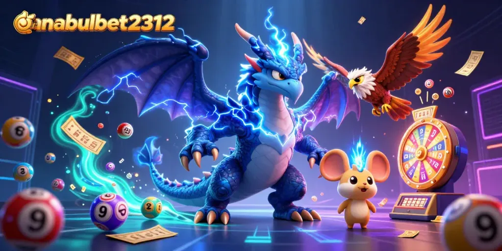Menangkap momen beruntun anabulbet2312 dengan karakter kasino 3D dalam ilustrasi menyenangkan.