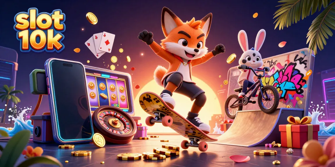 Slot 10k: Bergembira dengan grafis slot yang berjaya dan karakter unik dalam permainan kasino