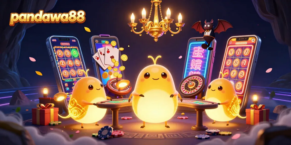 pandawa88 menampilkan tim glowworm yang menerangi kasino dengan ekor emas bercahaya, saat bermain slot