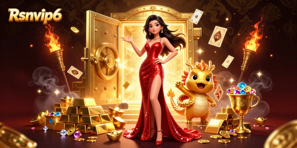 Menang besar dengan Rsnvip6 dalam adegan kasino 3D yang menawan ini dengan host glamor.