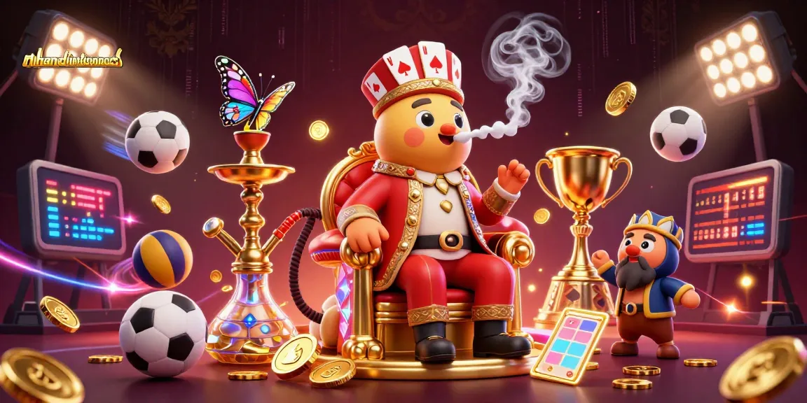 Engage in thrilling sports betting strategies with nhandinhkeonhacai's unique 3D gaming scene.