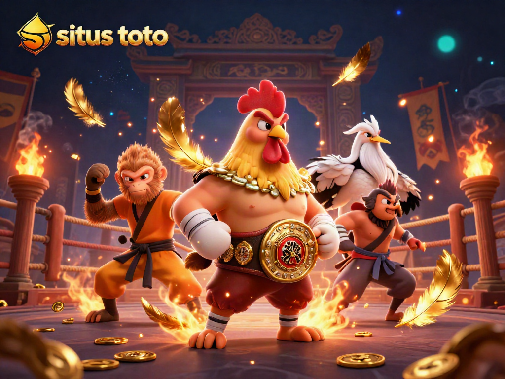 Menangkan peluang di situs toto dengan aksi kartun meriah dan elemen permainan menarik.