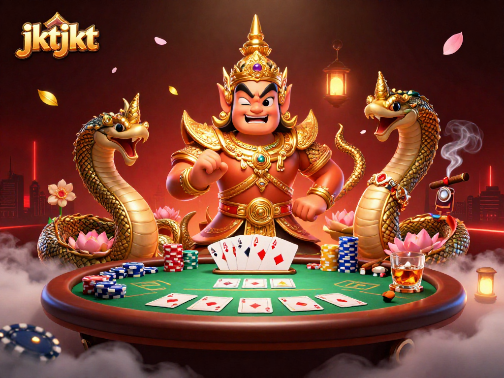 JKTJKT menampilkan taruhan bola dengan guardian Thailand di kasino virtual.