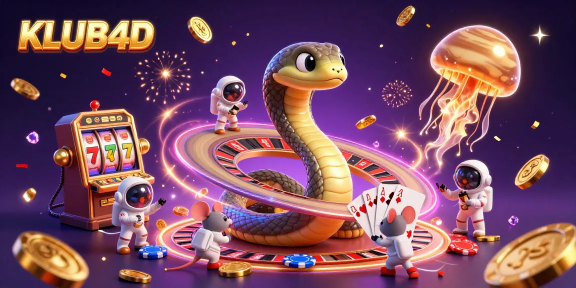 Jelajahi slot hiburan di KLUB4D dengan grafik menarik dan jaminan kemenangan!