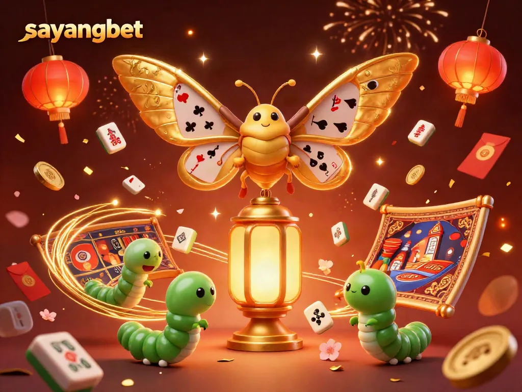 Engage with sayangbet's captivating casino experience featuring vibrant gaming elements.