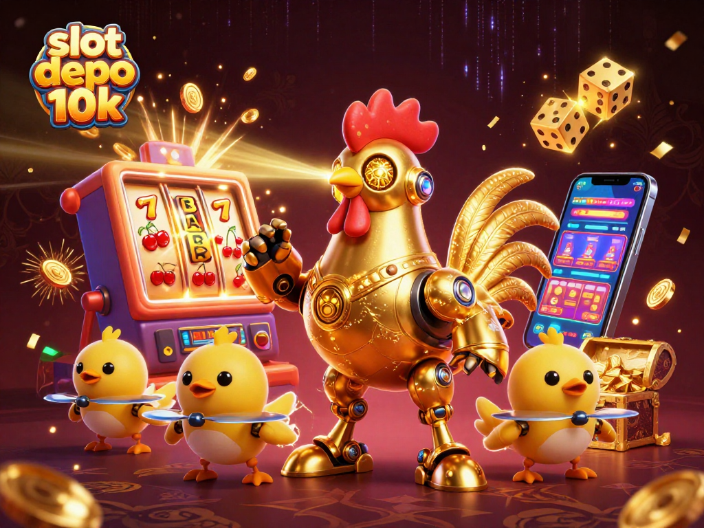 Slot depo 10k menggampar jackpot coins yang melimpah dalam perjudian yang menarik.