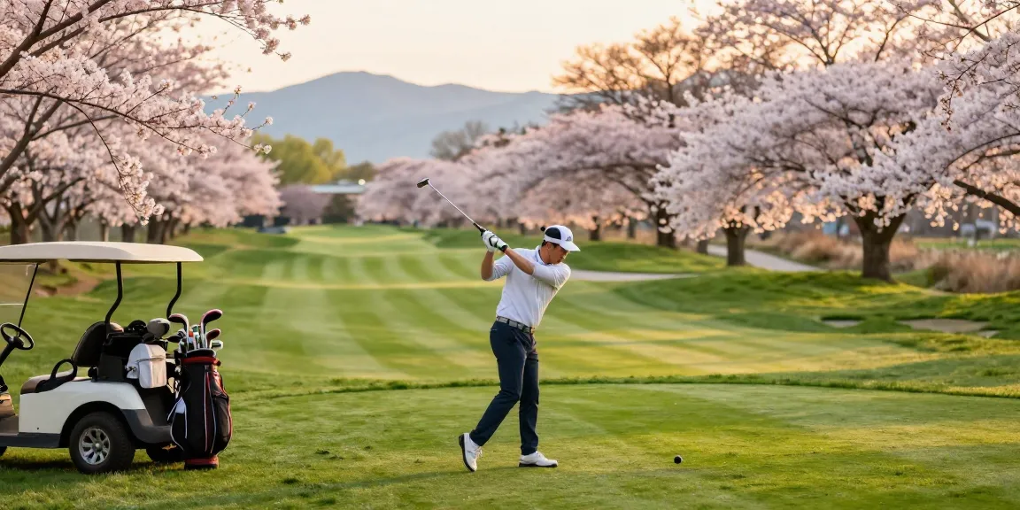 Golfing di Kato City dengan pemandangan indah dan bunga sakura, menjelajahi pengalaman bro178 login.