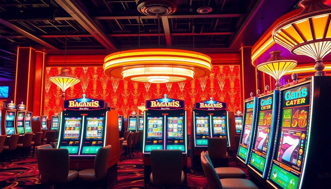 Menangkan slot dalam ruangan permainan kasino yang elegan dengan mesin slot acara istimewa.