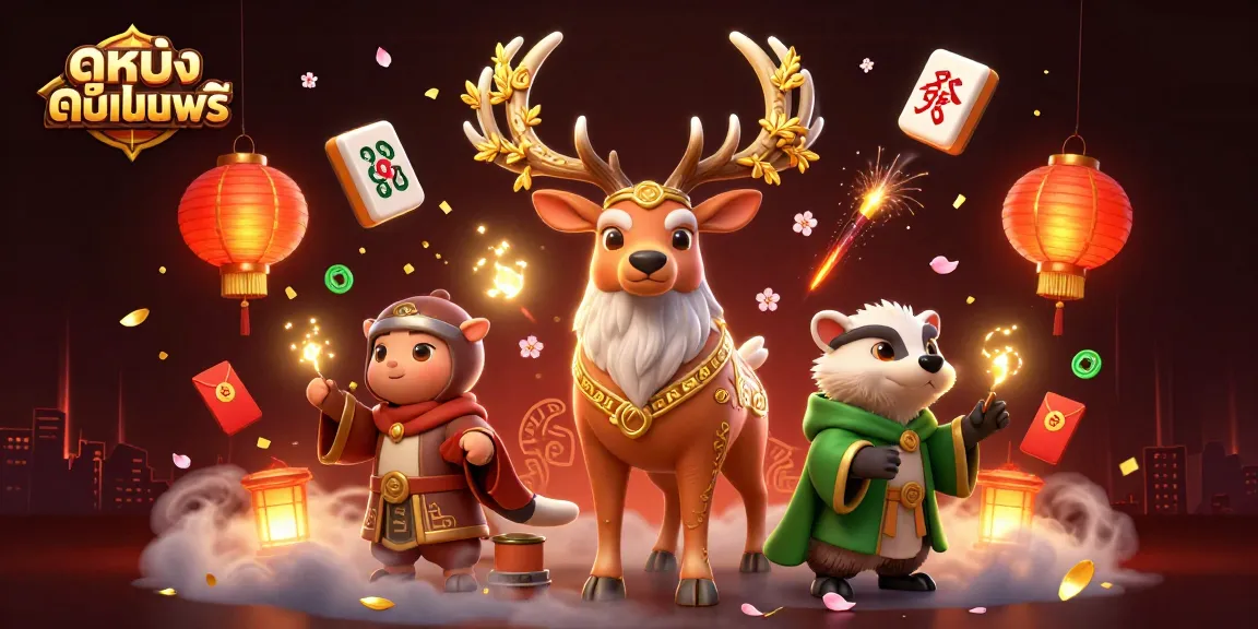Experience ดูหนังออนไลน์ฟรี with vibrant characters in a rich, fantasy casino universe