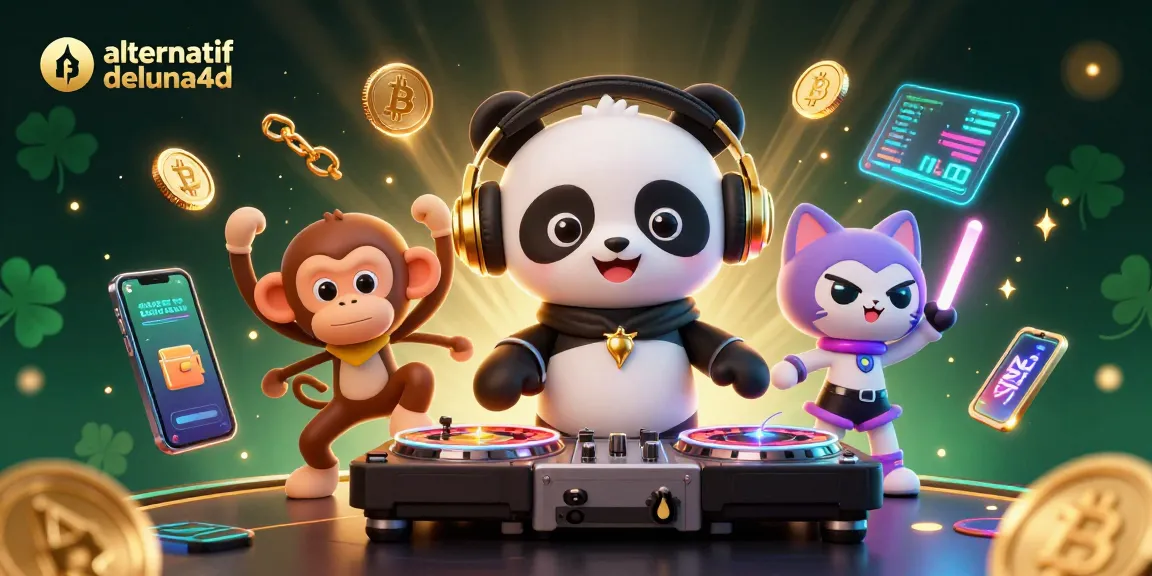 Experience thrilling gaming action with alternatif deluna4d featuring a DJ panda and fun characters.