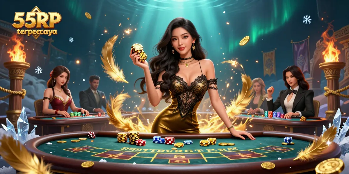 Engage in exclusive gaming at 55RP terpercaya with a stunning baccarat experience.