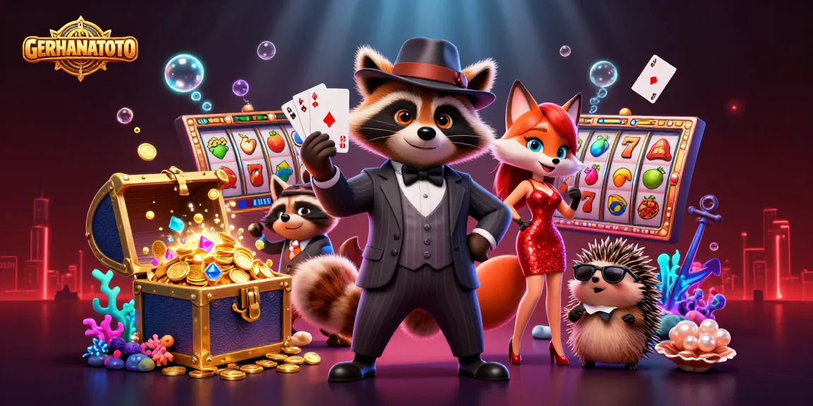 Menangkan hadiah besar di GERHANATOTO dengan permainan slot yang menarik dan elemen berkilau.