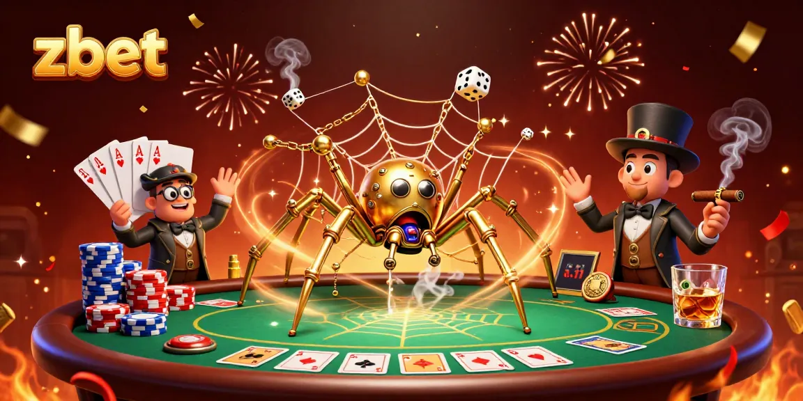 Experience thrilling gameplay at zbet with dynamic 3D casino elements and vibrant illustrations.