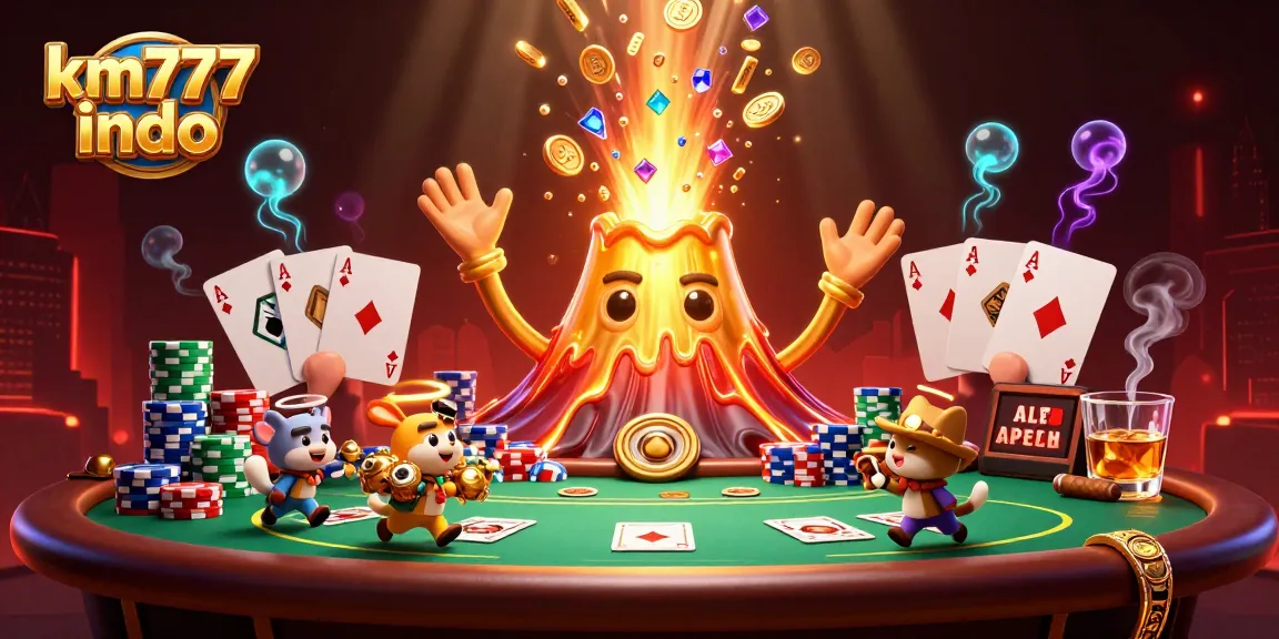 Experience thrilling wins with km777 indo at our vibrant online casino featuring unique 3D art.