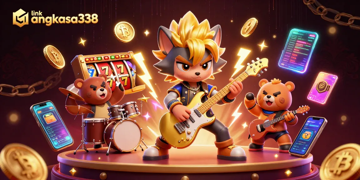 Join the excitement at link angkasa338 with thrilling slot games and dynamic crypto elements!