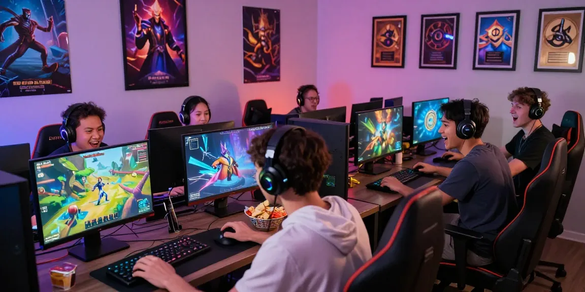 Gamer bersemangat bermain di SULAP338, platform permainan online penghasil uang instan.