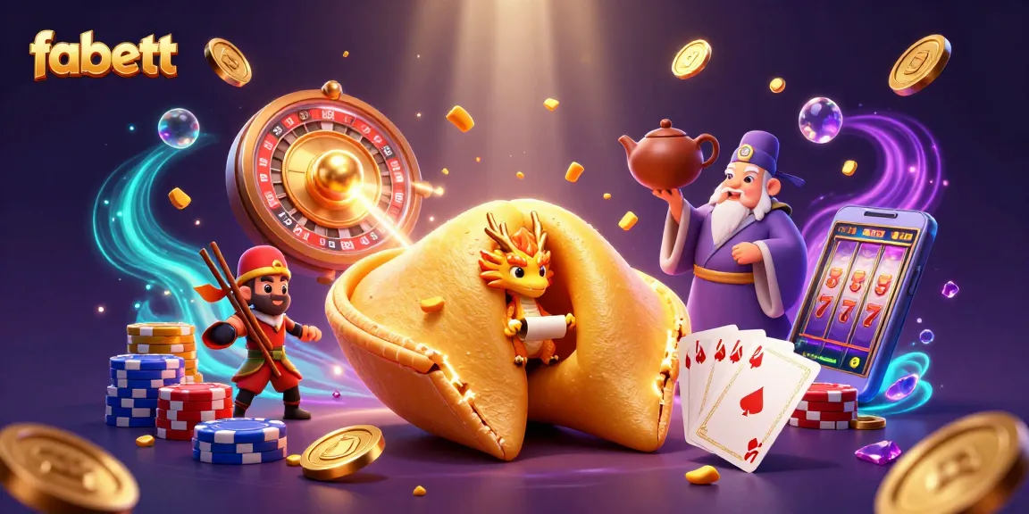 Spin to win at fabett with a vibrant 3D casino scene featuring gold coins and fortune elements.