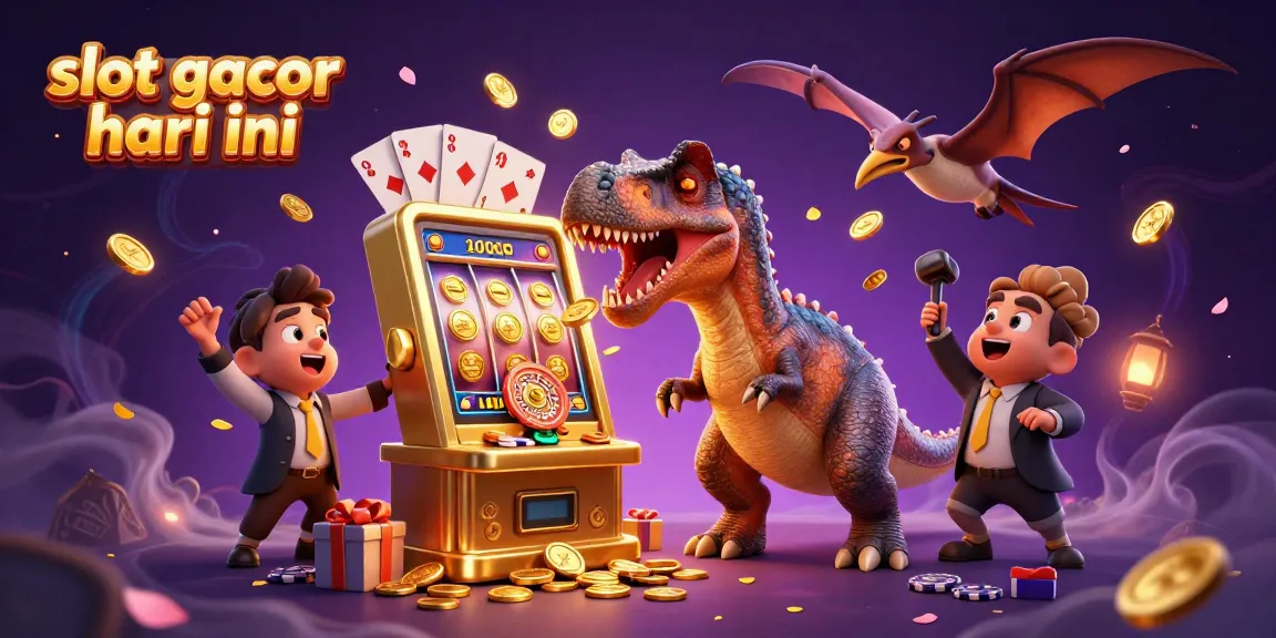 Menangkan jackpot dengan slot gacor hari ini dan nikmati pengalaman judi seru di dunia slot online