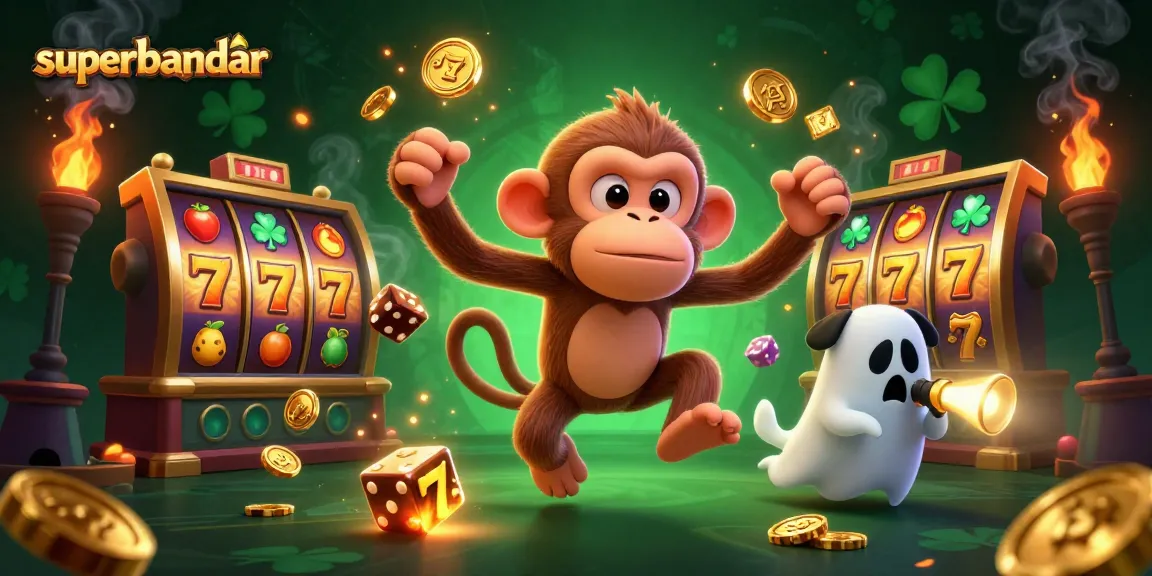 Menangkan permainan slot di superbandar dengan suasana kasino yang menakutkan dan karakter unik.