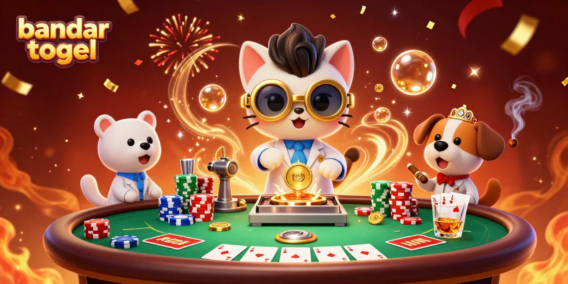 Gambar bandar togel menunjukkan pengalaman bermain yang menyenangkan dengan karakter unik dan elemen judi yang kaya.