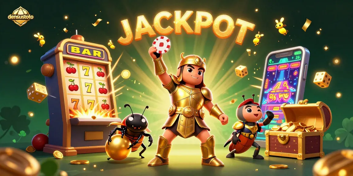 densustoto merayakan jackpot dengan karakter unik dan permainan kasino yang menarik.