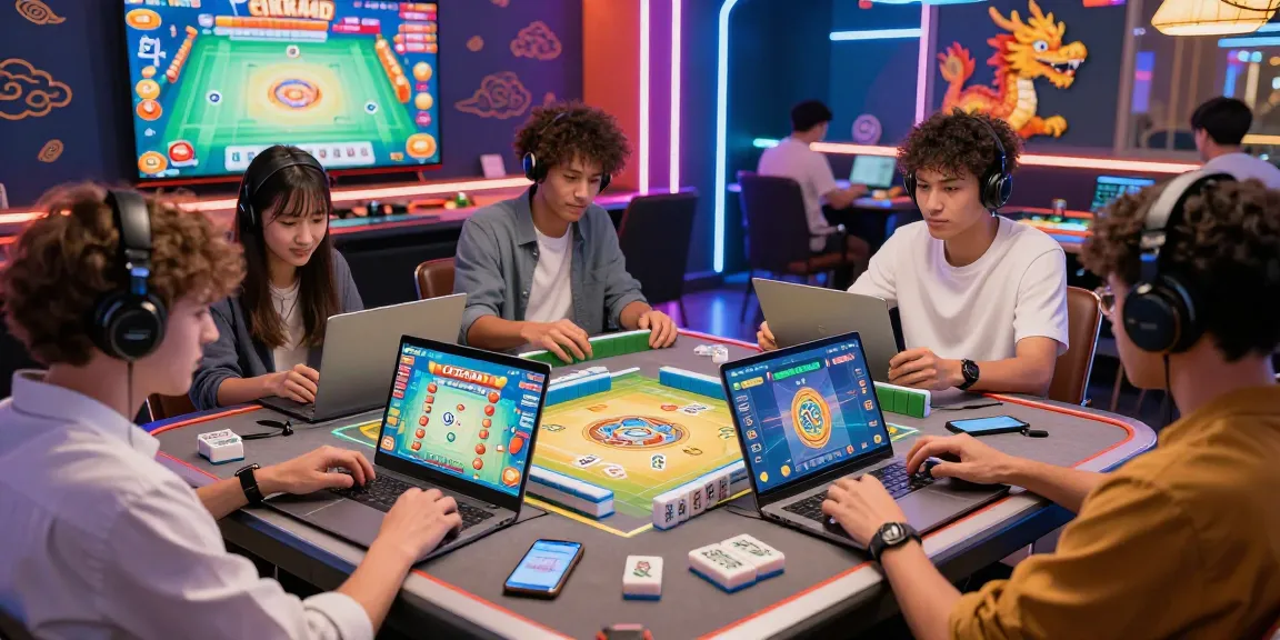 Players enjoying CIKA4D Mahjong online with engaging interfaces and vibrant casino ambiance.